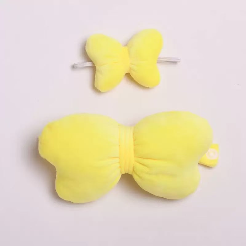 Bow wings and bow headpiece