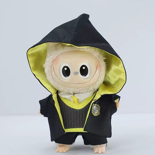 Magic Academy Style Outfit Set for 17cm Dolls - Hooded Cloak & Vest (Doll Not Included) 2. Product Description: