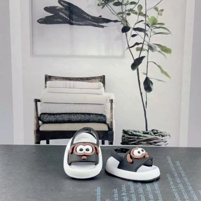 Mini Shark Sandals for 17cm Dolls - 7 Color Options (Doll Not Included)