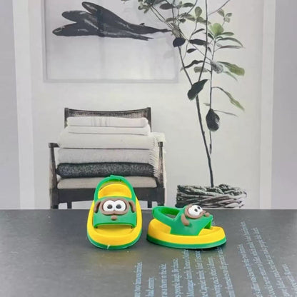 Mini Shark Sandals for 17cm Dolls - 7 Color Options (Doll Not Included)